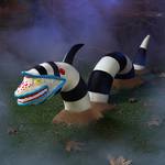 Giant Beetlejuice Sandworm of Saturn Groundbreaker Prop