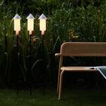 Giant Bottle Rocket LED Outdoor Torch Light Stakes