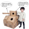 Giant Cardboard Tank Playhouse