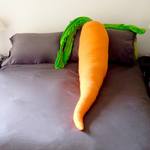 Giant Carrot Body Pillow