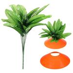 Giant Carrot Top Yard Stake Easter Decorations