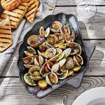 Giant Cast Iron Seashell Pan - Grill and Serve Up All Types of Seafood