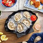 Giant Cast Iron Seashell Pan - Grill and Serve Up All Types of Seafood