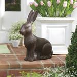Giant Chocolate Bunny Rabbit Statues