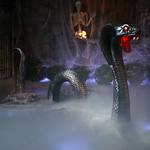 Giant Cobra Snake Outdoor Lawn Statue