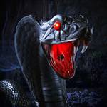 Giant Cobra Snake Outdoor Lawn Statue