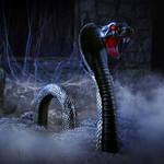 Giant Cobra Snake Outdoor Lawn Statue