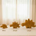 Giant Dinosaur Chicken Nugget Throw Pillows