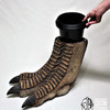 Giant Dinosaur Foot Waste Basket