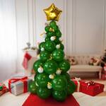 Giant DIY Balloon Christmas Tree - 6.5 Ft Tall!