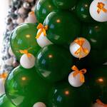 Giant DIY Balloon Christmas Tree - 6.5 Ft Tall!