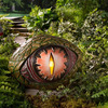 Giant Dragon's Eye Candle Holder