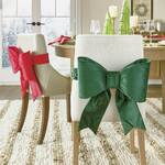 Giant Festive Dining Chair Bow Bands