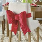 Giant Festive Dining Chair Bow Bands