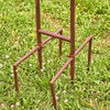 Giant Flapping Wings Owl Garden Stake /  Kinetic Metal Sculpture