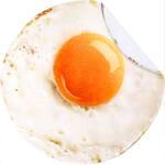 Giant Fried Egg Blanket