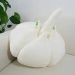 Giant Garlic Bulb Throw Pillow
