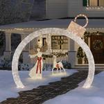Giant Glimmering Ornament Archway