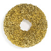 Giant Gold Bow Wreath -  Covered Entirely With Gift Wrap Bows