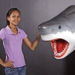 Giant Great White Shark Trophy Head Sculpture