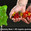 Giant Gummy Bear on a Stick - 88 Times Larger!