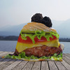 Giant Hamburger Blanket