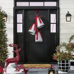 Giant Hanging Galvanized Christmas Bells