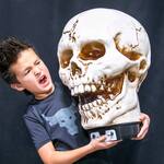 Giant Illuminated Halloween Heads - Skull, Zombie, Monster, Pumpkin
