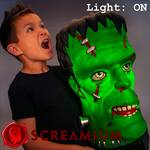 Giant Illuminated Halloween Heads - Skull, Zombie, Monster, Pumpkin