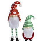Giant Illuminated Holiday Yard Gnomes