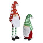 Giant Illuminated Holiday Yard Gnomes