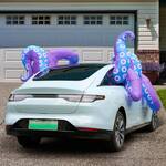 Giant Inflatable Car Tentacles