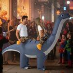 Giant Inflatable Diplodocus Dinosaur 2-Person Costume