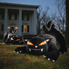 Giant Inflatable Furry Black Cat