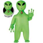 Giant Inflatable Green Alien Costume