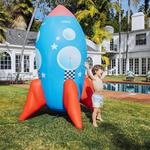 Giant Inflatable Rocket Ship Sprinkler - Stands Over 7.5 Feet Tall!