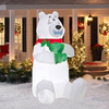 Giant Inflatable Shivering Polar Bear | The Green Head