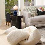 Giant Ivory Boucle Knot Floor Cushion - Can Be Tied or Untied