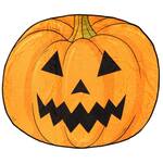 Giant Jack-O'-Lantern Pumpkin Halloween Fleece Throw Blanket