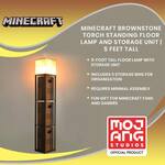 Giant Minecraft Brownstone Torch Floor Lamp / Storage Unit