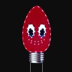 Giant Outdoor Illuminated Singing and Talking Vintage C9 Light Bulb