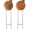 Giant Outdoor Lighted Christmas Ornament Lawn Stakes