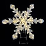 Giant Outdoor Twinkling LED Snowflake Display