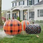 Giant Oversized Yard Pumpkins
