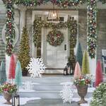 Giant Porch Snowflakes