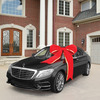 Giant Red Velvet Car Bow