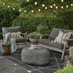 Giant River Stone Outdoor Coffee Table