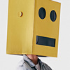 Giant Robot Block Head Costume