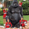 Giant Silverback Gorilla Statue