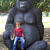 Giant Silverback Gorilla Statue